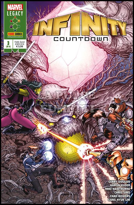 MARVEL MINISERIE #   206 - INFINITY COUNTDOWN 3 - MARVEL LEGACY